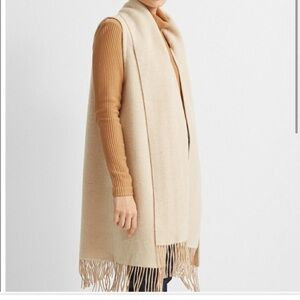 Club Monaco wool vest w/ scarf size XS/ S